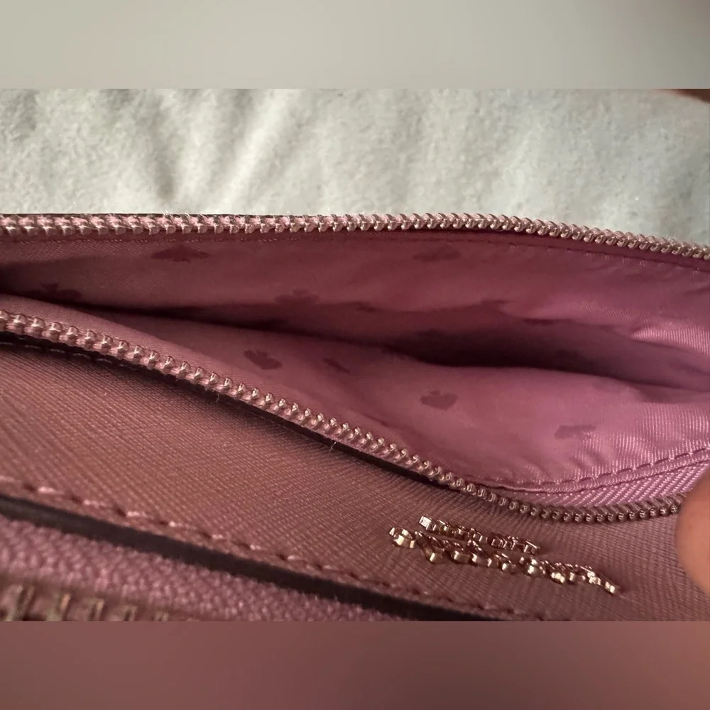 Mauve Kate Spade cross body bag